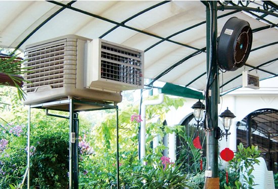 Typical Air Conditioning vs. Industrial Air Cooler|Evapoler
