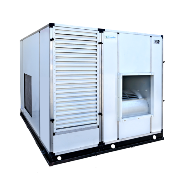 Hybrid air conditioning front image evapoler