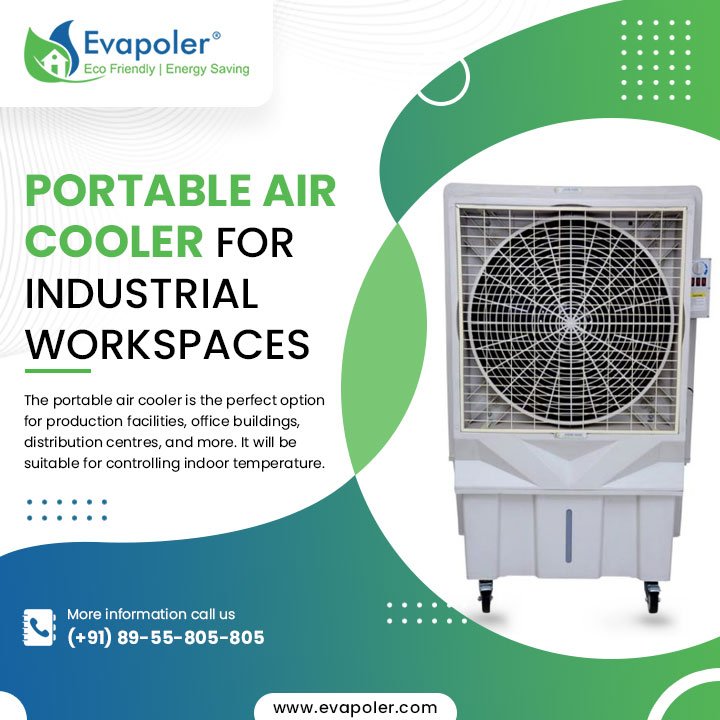 Portable Air Cooler For Industrial Workspaces